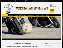 Tablet Screenshot of msc-ubstadt-weiher.de